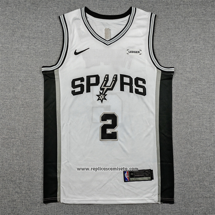 Camiseta San Antonio Spurs Dylan Harper NO 2 Association 2025-26 Blanco